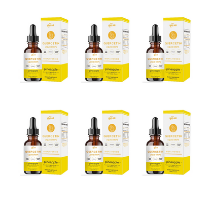 ⚡🍍✅US Official Store: HMLAB® Quercetin Lung Cleanse Liquid Drops（👨‍⚕️Directly acts on COPD, asthma, chronic bronchitis (CB), respiratory infections, lung cancer, sinusitis, and other conditions）